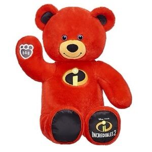 Build-A-Bear Incredibles 2 Red Hero Bear Plush